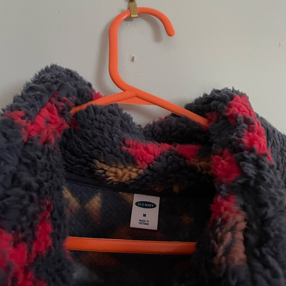 NWT Sherpa Fleece Sweater - Picture 2 of 5